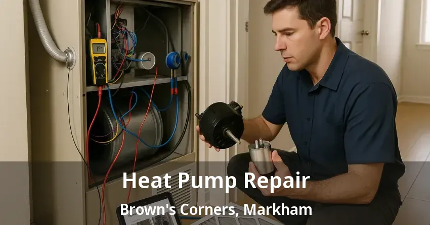 Heat Pump Repair Brown's Corners, Markham - ON